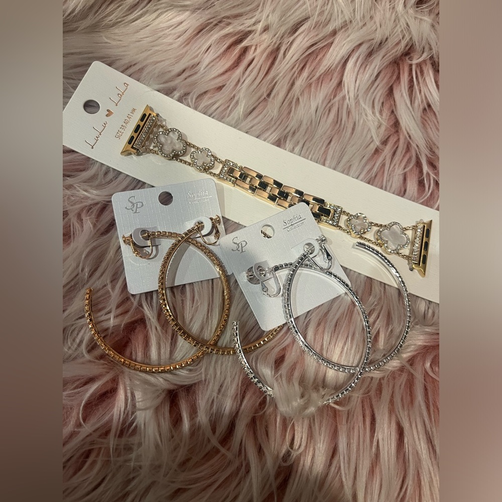 Bling‎ Hoops